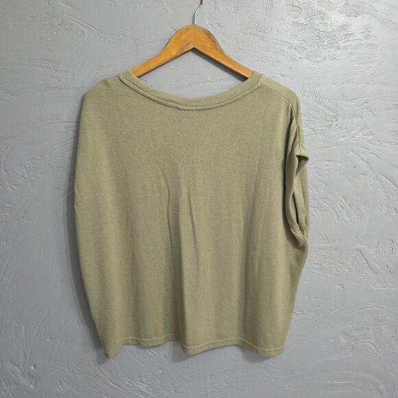 Mod Ref Women's Green Oversized Short Sleeve Top size S - Picture 3 of 5